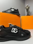 Dolce & Gabbana Siyah | Sneaker File & Deri Detaylı