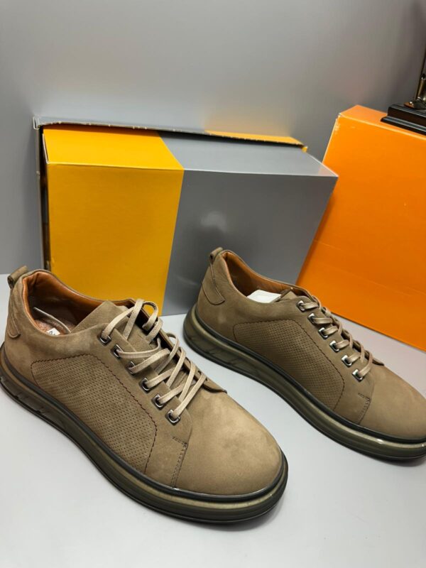 Luiz Paulo | Hakiki Erkek Deri Sneakers 2025 - Görsel 3