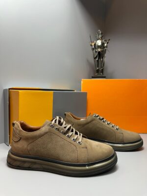 Luiz Paulo | Hakiki Erkek Deri Sneakers 2025